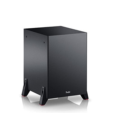 Teufel T 8 Subwoofer Aktiv-Subwoofer der High End-Klasse, als Frontfire- oder Downfire-Subwoofer Musik Heimkino Schwarz im Sale